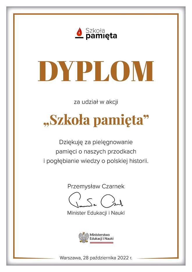 szkola pamieta2022 dyplom ministra.JPG